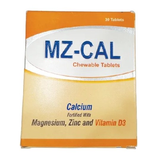 MZCAL CHEWABLE  TABS 30S