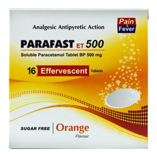 PARAFAST 500MG 16S