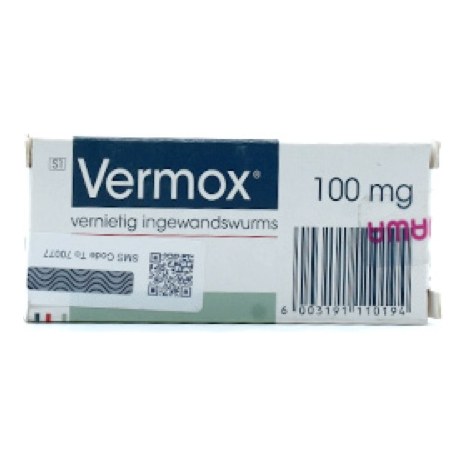 VERMOX 100MG 60S