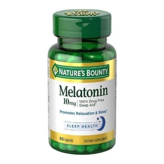NATURES BOUNTY MELATONIN 10MG 60S