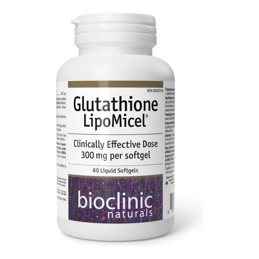 BIOCLINIC NATURALS GLUTATHION LIPOMICEL 60S(P1)