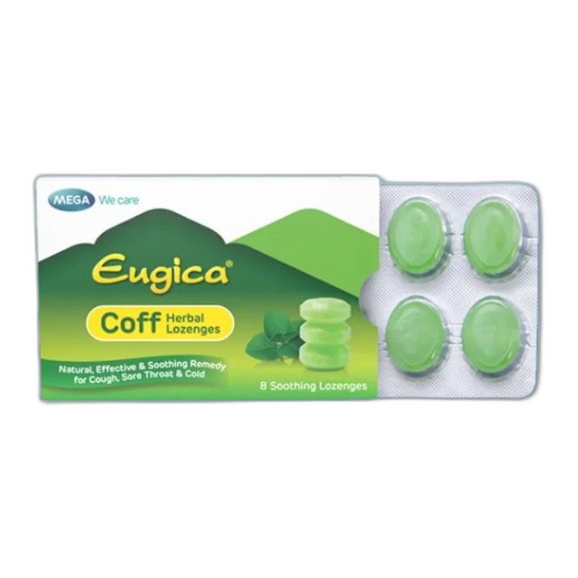 EUGICA COFF HERBAL LOZENGES 120'S
