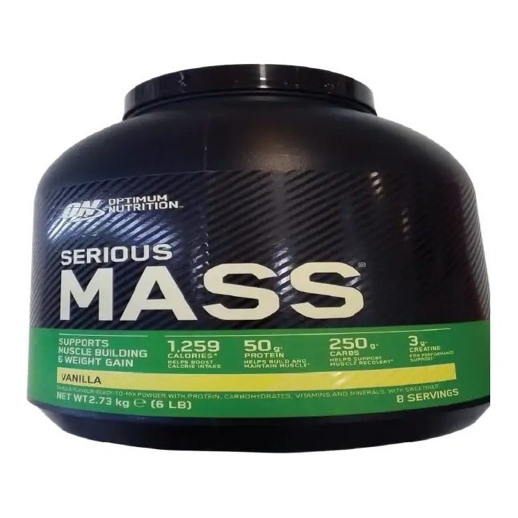 SERIOUS MASS 6LB (2.72KG) VANILLA