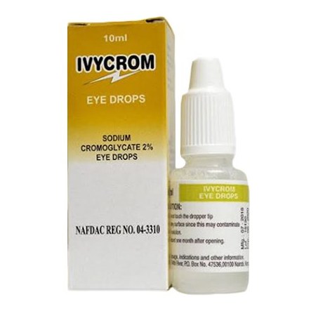 HISTALYN/IVYCROM 2% 10ML EYE DROPS
