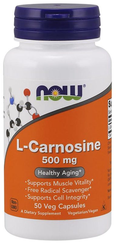 NOW L CARNOSINE 500MG 50'S