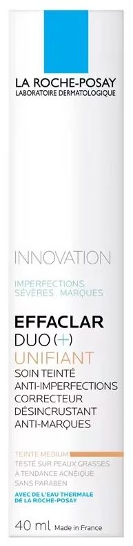 EFFACLAR DUO+M UNIFIANT MEDIUM SHADE 40ML