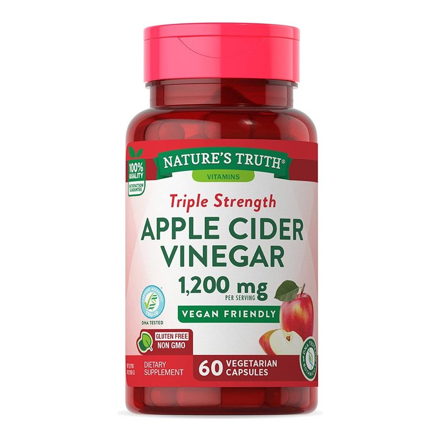 NATURES TRUTH APPLE CIDER VINEGAR 1200MG 60S(P1)