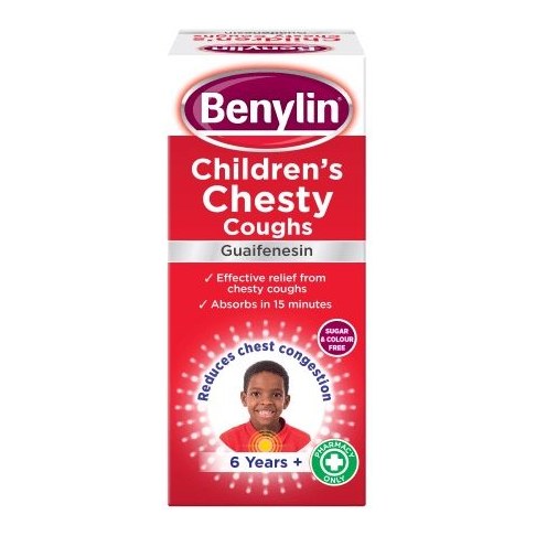 BENYLIN CHILDREN CHESTY NON DROWSY 125ML
