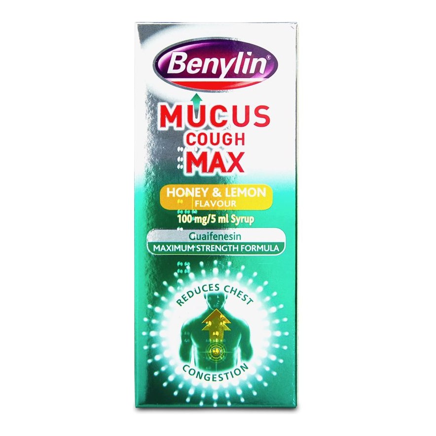 BENYLIN MUCUS COUGH MAX HONEY&LEMON 150ML