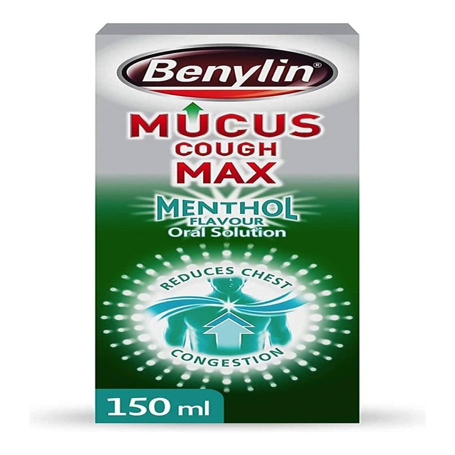BENYLIN MUCUS COUGH MAX MENTHOL150ML