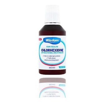 WISDOM CHLORHEXIDINE FRESH MINT 300ML