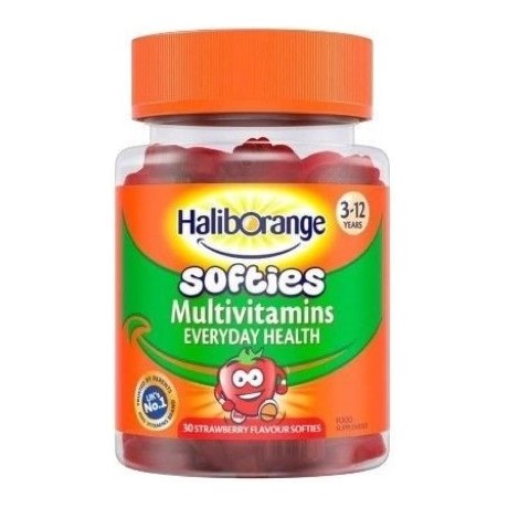 HALIBORANGE MULTIVITAMIN STRAWBERRY SOFTIES 30'S
