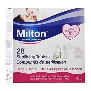 MILTON STERILISING TABLETS 28S