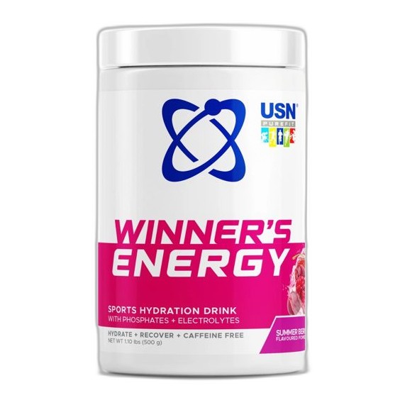 USN WINNERS ENERGY SUMMER BERRY COOLER 500G TIN/BAG