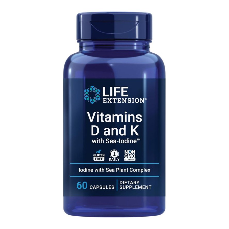 LIFE EXTENSION VITAMINS D AND K 60S (P1)
