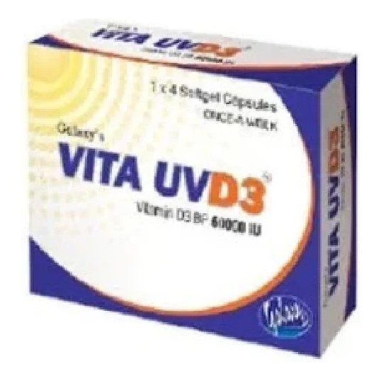 VITA UVD3 CAPS 4'S