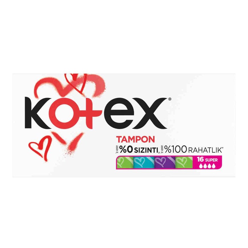 KOTEX TAMPON 16'S SUPER (P1)