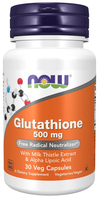 NOW GLUTATHIONE 500MG 30S