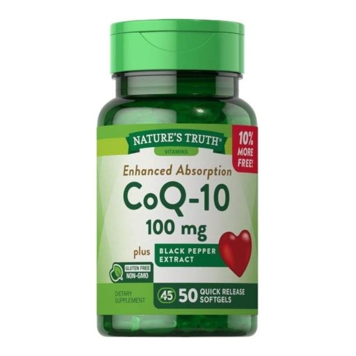 NATURE`S TRUTH CoQ-10 100MG 50'S(P1)