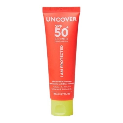 UNCOVER ALOE INVISIBLE SUNSCREEN SPF 50+80ML
