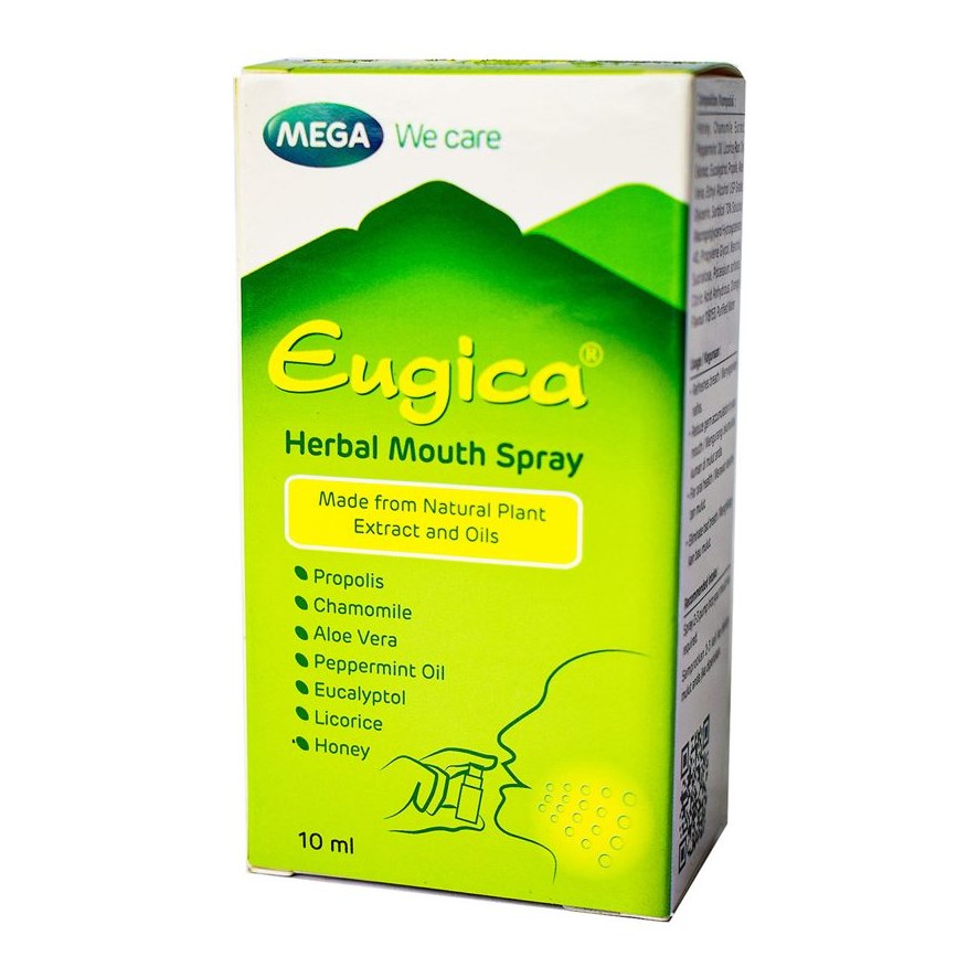 EUGICA HERBAL MOUTH SPRAY 10ML