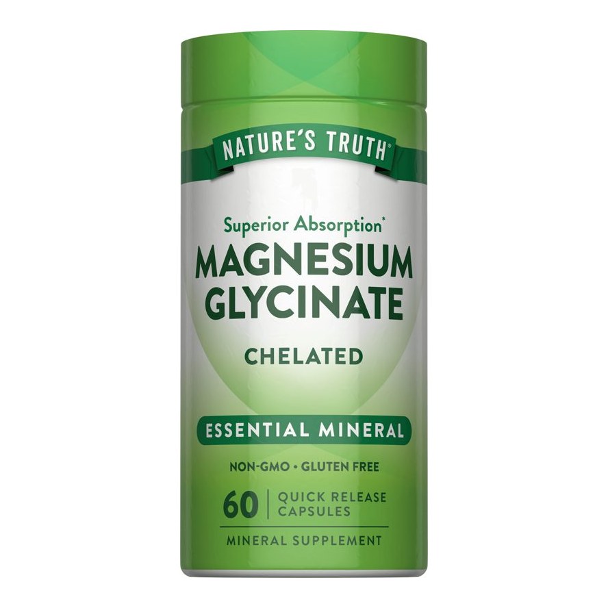 NATURE'S TRUTH MAGNESIUM GLYCINATE 60S(P1)
