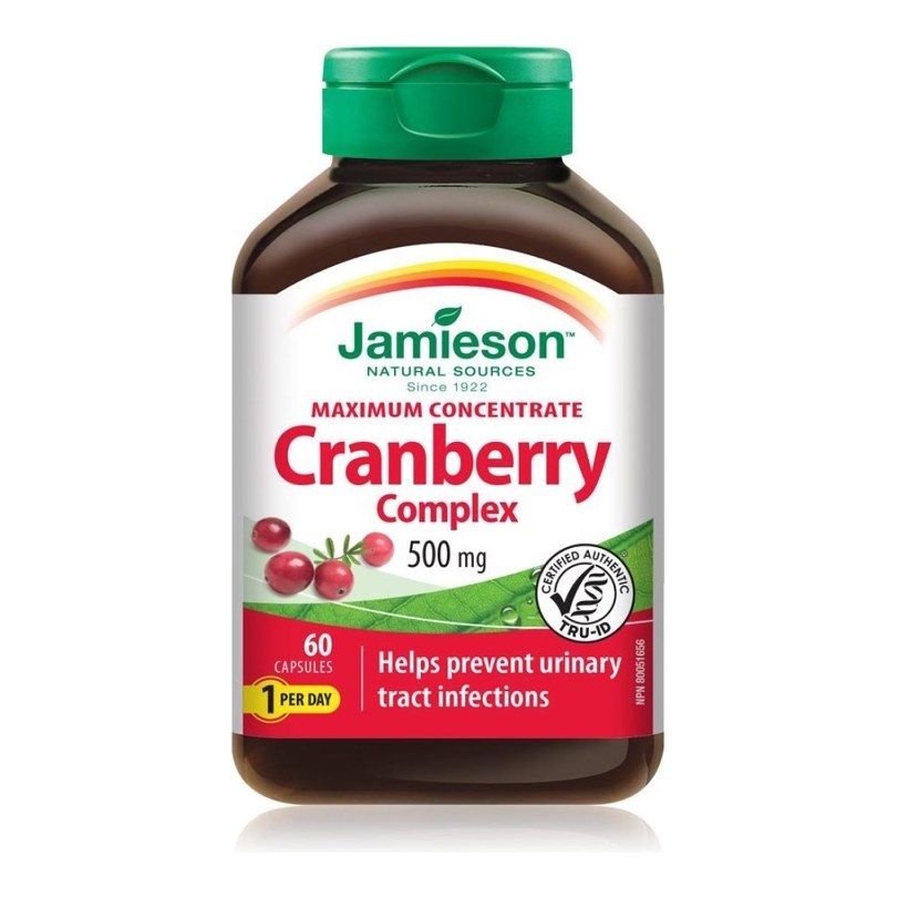 JAMIESON CRANBERRY COMLEX 500MG 60S (P1)