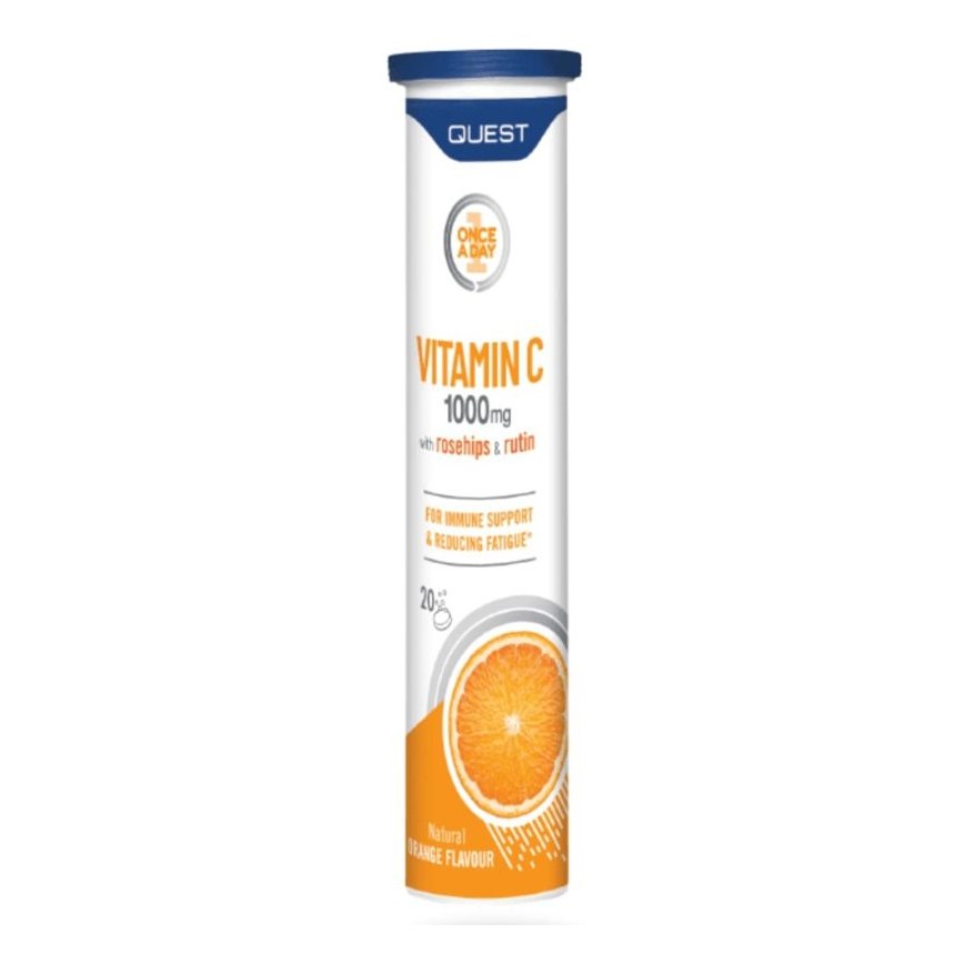 QUEST OAD EFFERVESCENT VIT.C 1000MG 20S(P1)