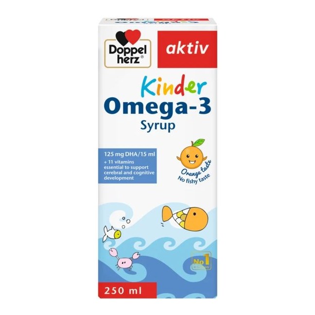 Doppel herz kinder omega-3 syrup 250ml