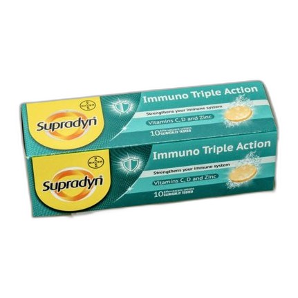 SUPRADYN IMMUNO TRIPLE ACTION TABS 24S
