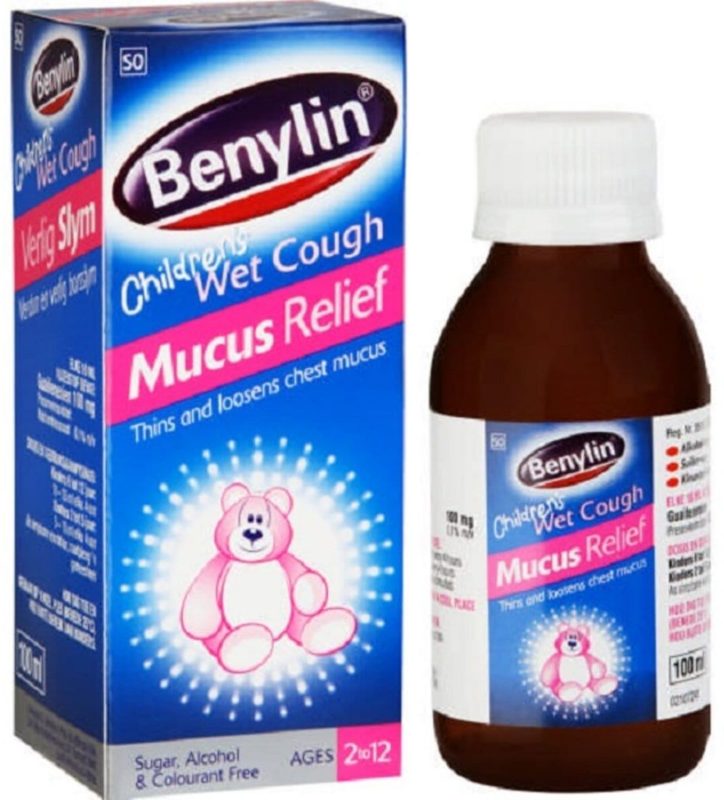 BENYLIN CHILDREN WET COUGH MUCUS RELIEF 100ML