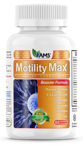 AMS MOTILITY MAX CAPS 60'S