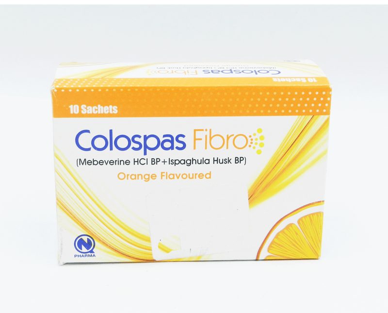 COLOSPAS FIBRO SATCHETS 10'S