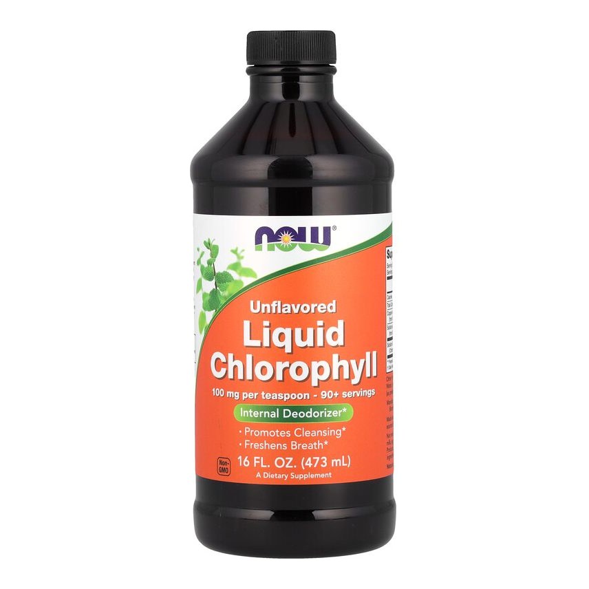 NOW LIQUID CHLOROPHYLL 473ML